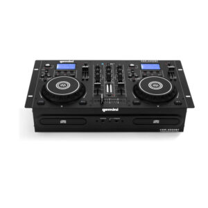 Gemini Sound CDM-4000BT: All-in-One DJ CD Player & Mixer Combo